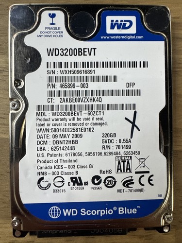 Western digital scorpio blue - western,