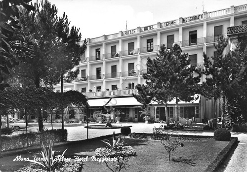 Cartolina abano terme hotel - abano,