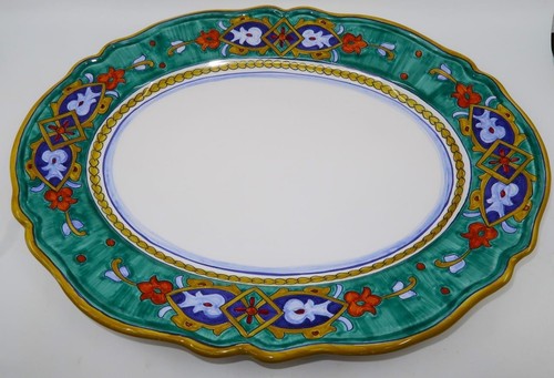 Piatto portata gialletti - piatto, da