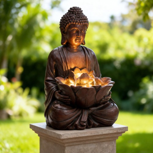 Autodaya h statua buddha - 18,9",