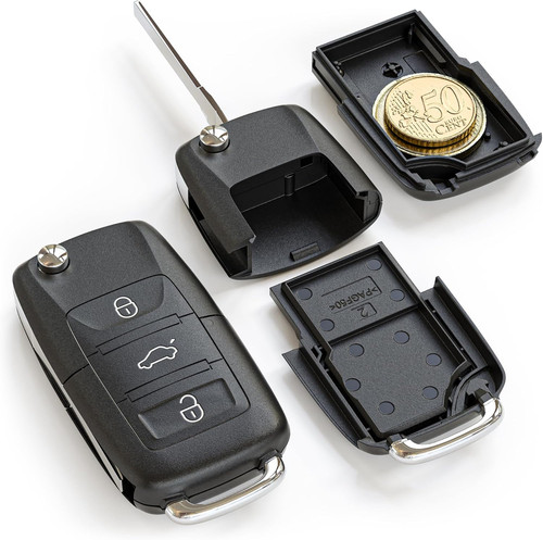 Chiave per auto con scomparto - per,