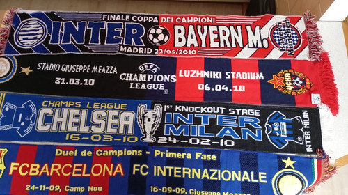 Lotto sciarpe inter champions - sciarpe,