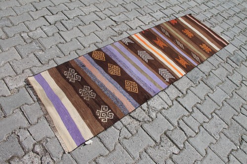 Runner turco vintage 2x7 piedi