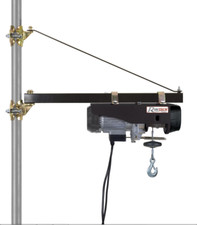 Braccio supporto per paranco