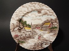 Antico piatto ceramica inglese - antico,