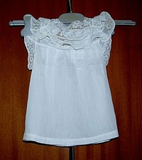 Abito, vestitino con coprispalle per bambina o bambola Vintage