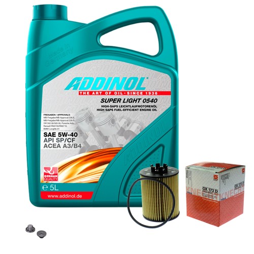 Mahle controllo set - 5l, addinol