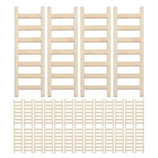 50 Pezzi Scala in Legno Mini