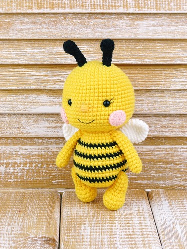 Ape all uncinetto amigurumi - ape, all'uncinetto