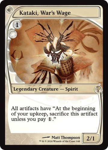 Mtg kataki war wage - -,