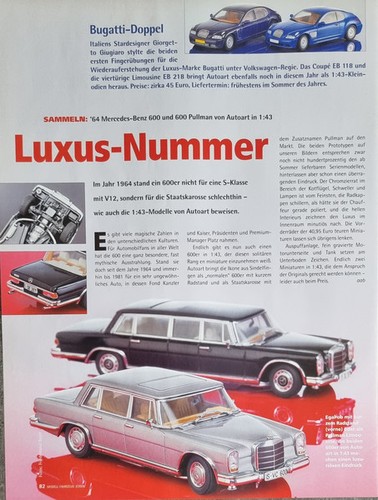 Mercedes benz 600 - 600,