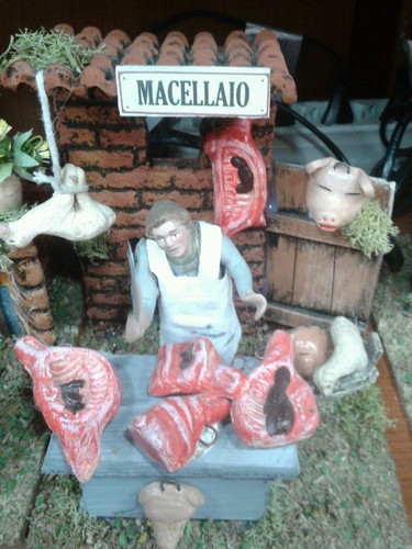 Macellaio pastore movimento - in,