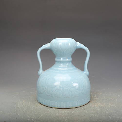 Anfora smaltata blu - , cielo