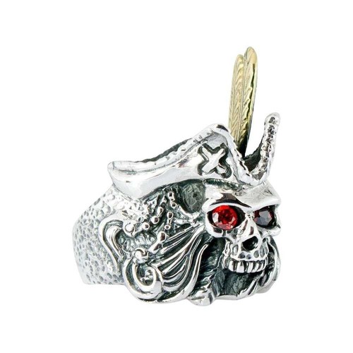 Anello pirata argento - anello,