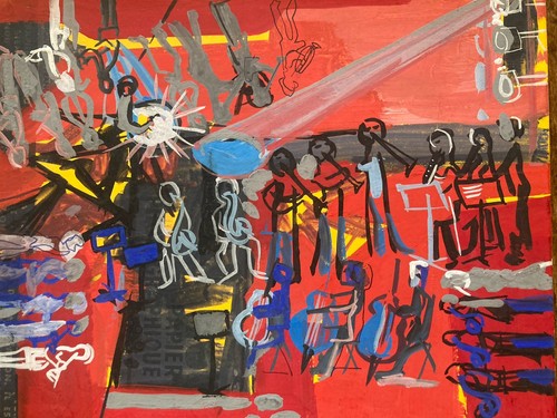 Peinture gouache michel - gouache, henry