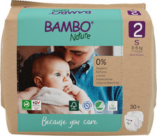 Pannolini per Bambini Taglia 2 (3-6 Kg) 30 Pannolini Premium Con Protezione Dall