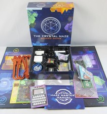 The Crystal Maze Gioco da Tavolo Edizione 2019 di Rascals 100% Completo Ottime Condizioni