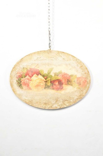 Quadro legno decoupage rose - quadro, su