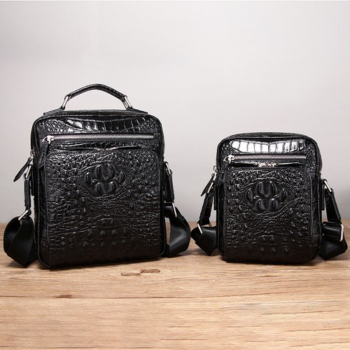 Borsa uomo vera pelle grande
