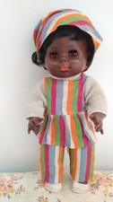 Bambola Nera Negra Negretta Vintage anni 70-80