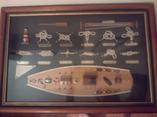 Large nautical knots with - knots,