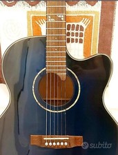 chitarra acustica Cort CJ7X JUMBO, amplificata fishman