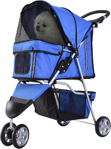 Passeggino per cani pieghevole - cani,