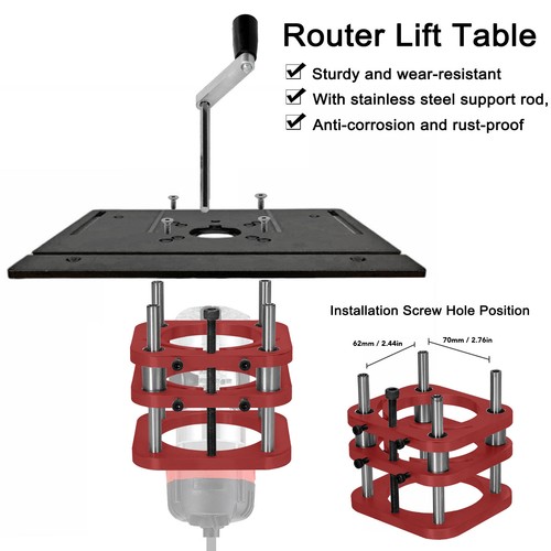 Router base tavolo 51mm - tavolo,