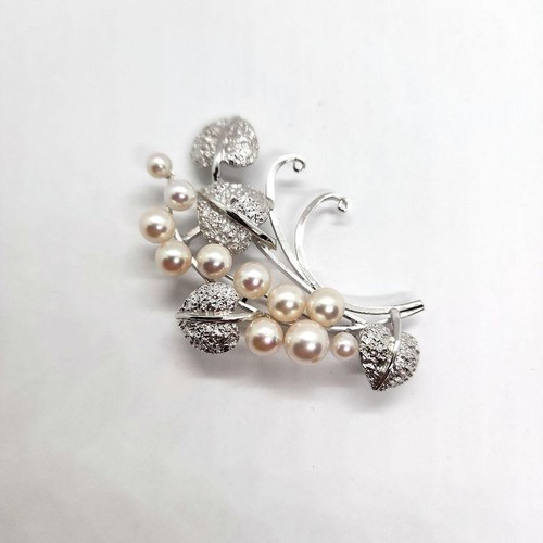 Spilla perle vintage - spilla,
