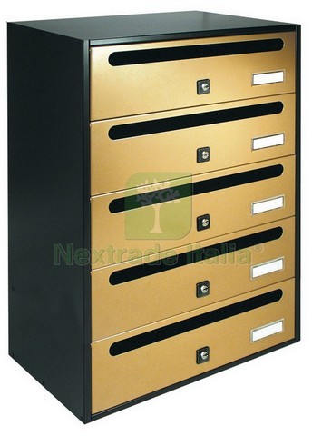 1pz alubox cassetta cubo - cassetta,