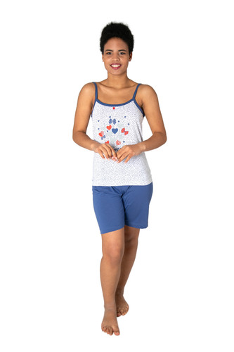 Pigiama donna 100 fresco - pigiama,