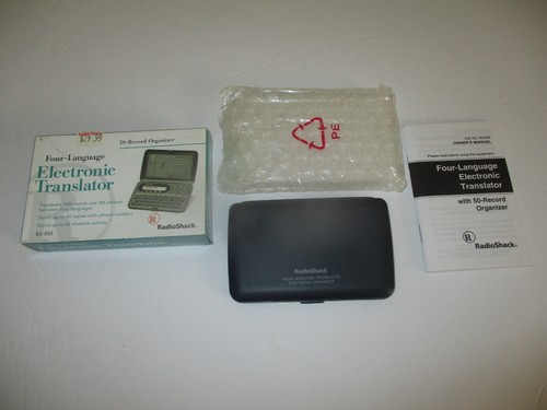 Radio shack traduttore - radio, vintage
