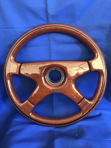 Volante auto mogano - in,