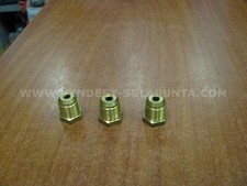 ADATTATORE RIDUTTORE RIDUZIONE BOMBOLA GAS COMPRESSORE AUTO F 1/4" X M 3/8" NUOV