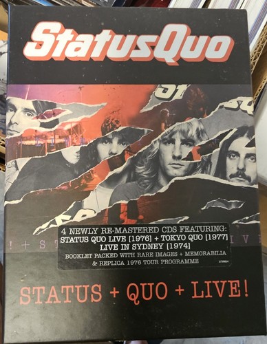 Box status quo - quo, +