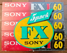 5 Musicassette Sony FX I 60