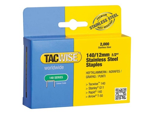 Tacwise 140 acciaio inox - acciaio,