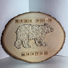 String Art Bear Wall Hanging