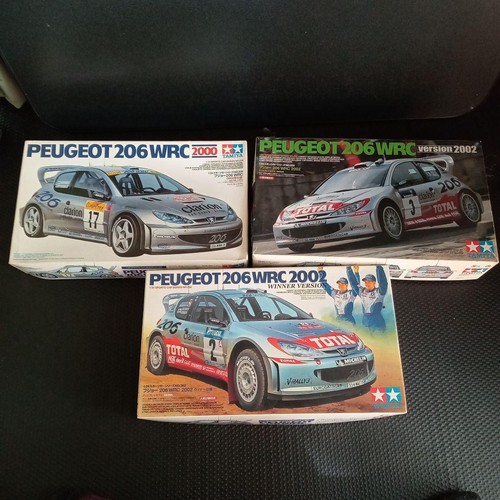 Tamiya peugeot 206wrc auto - tamiya,