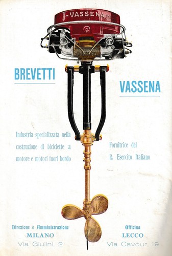 Pubbl 1928 brevetti vassena - pubbl.,