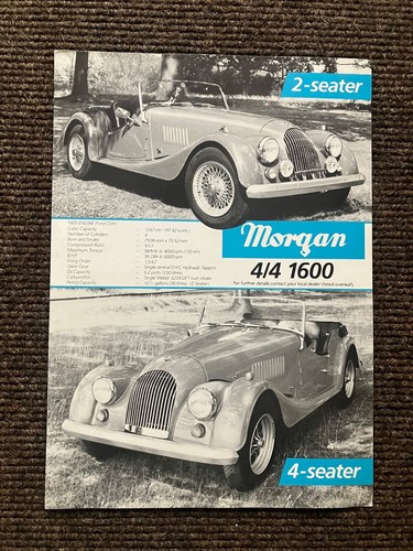 Morgan 1600 plus 8 - 1600, &