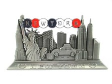 New York espositore in metallo