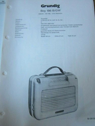 Schema elettrico radio grundig - schema,