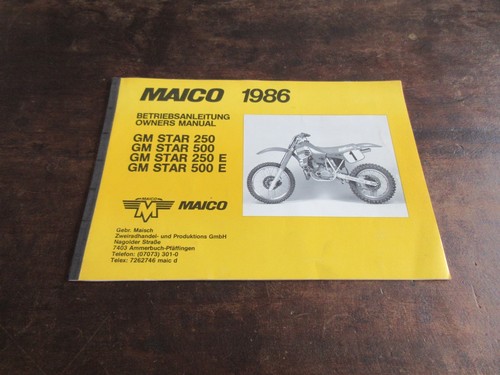 Maico start 250 500 250e - gm,