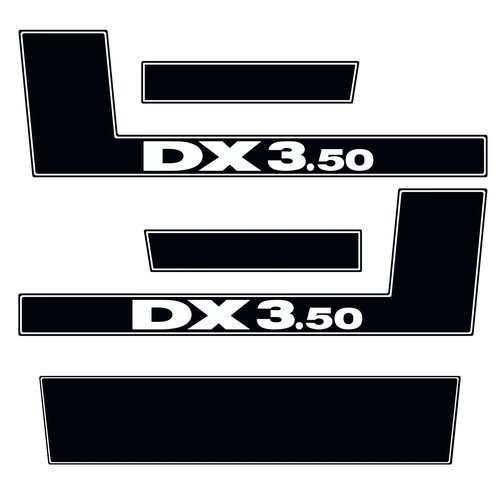 Adesivo deutz dx3 - deutz, dx3.50