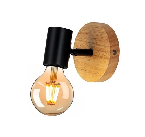 Applique parete legno e - legno,