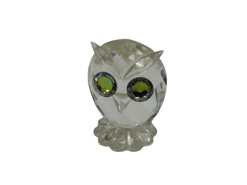 Statua swarovski 010014 - statua, gufo