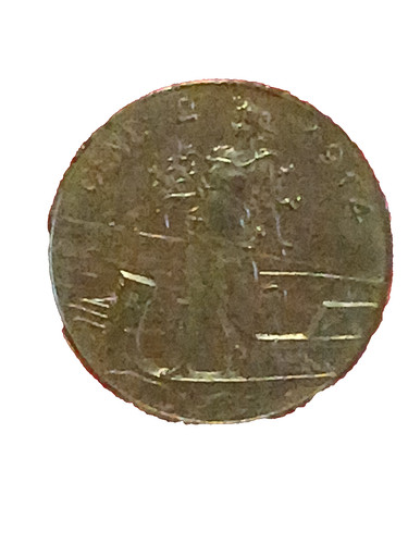 Regno italia moneta 2 - d'italia,