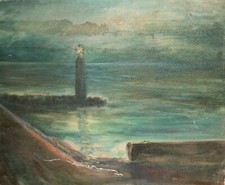 Dipinto a olio impressionista