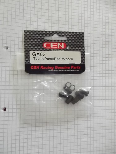 Cen racing gx02 toe parts - racing, toe-in